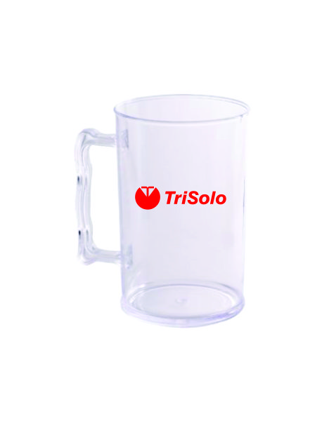 caneca transparente