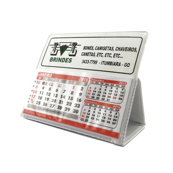 Calendário de mesa