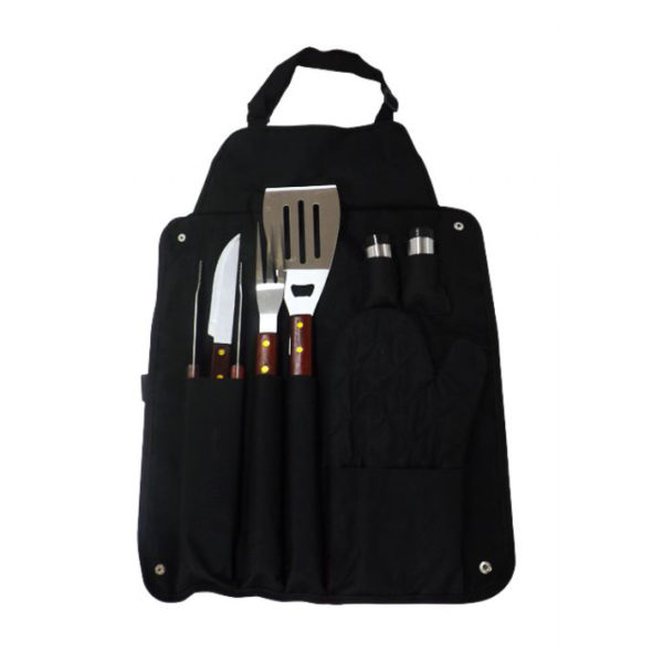 Kit Churrasco com Avental Kit Churrasco com Avental