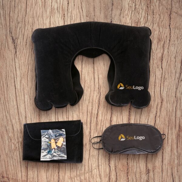 KIT VIAGEM almofada, tapa olho